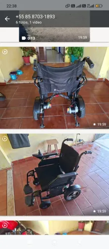 Cadeira de roda motorizada