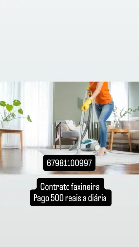 Contrato diarista pago 500 a diária