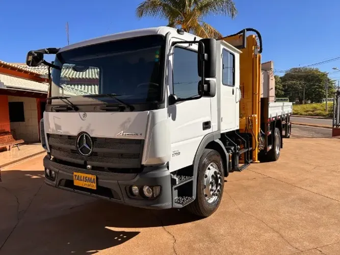 MB ATEGO 1719 ANO 2025 MUNK 16 TONELADAS CABINE SUPLEMENTAR 5 PESSOAS 