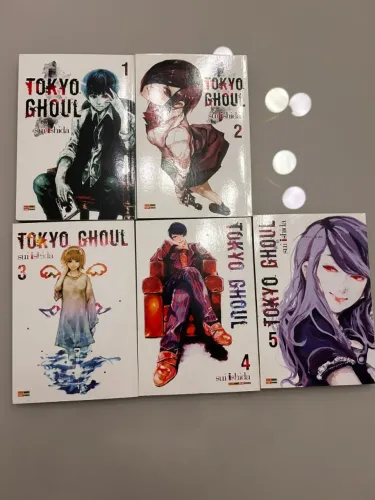 Mangá Tokyo Ghoul 1 ao 5