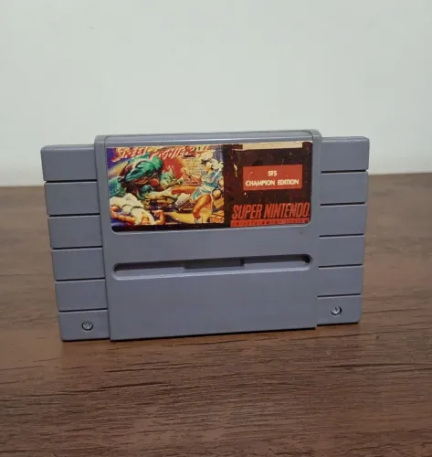 Cartucho Street fighter V para Super Nintendo