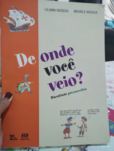 Livro paradidático De onde você veio?