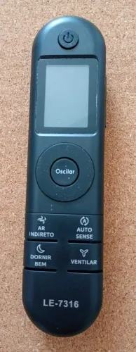 Controle Para Ar Condicionado Split Compatível Com Electrolux - Novo