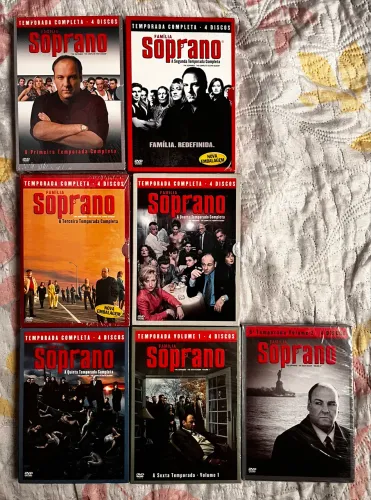 DVD - Familia Soprano - Todas as Temporadas (Quase todas as temporadas lacradas)
