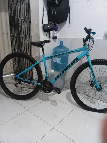 Bicicleta aro 29 marca ravok 7 macha freio a disco 