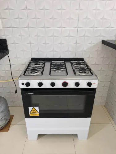 Fogão 5 boca esmaltec novo