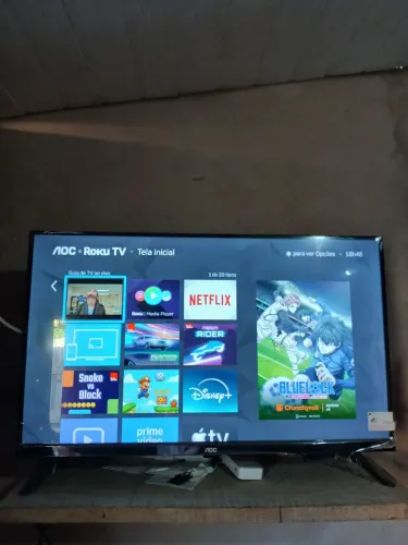 SMART TV 32 POLEGADAS AOC SEME NOVA