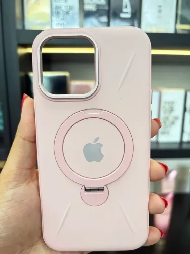 Capa iPhone 13 -14Pro Max - 15 -15 Pro Max com suporte (Novo)
