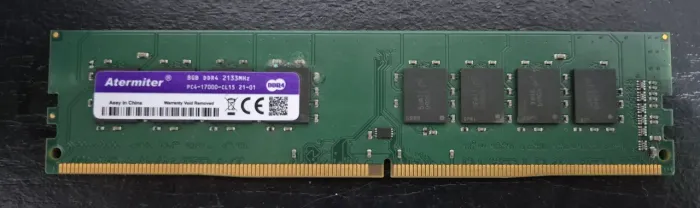 Memória RAM 8GB DDR4 2133Mhz
