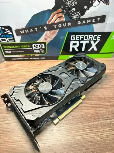 RTX 3060 Ti 8GB GALAX - Com Caixa Original | Excelente Desempenho