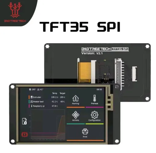 tela Bigtreetech TFT35 SPI de 3.5 polegadas
