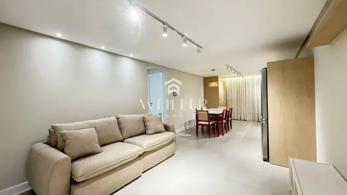 Apartamento mobiliado para locação, 2 suítes, 1 vaga de garagem, Praia dos Amores, Balneár