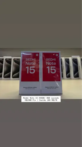 Redmi Note 15 256GB Lacrado