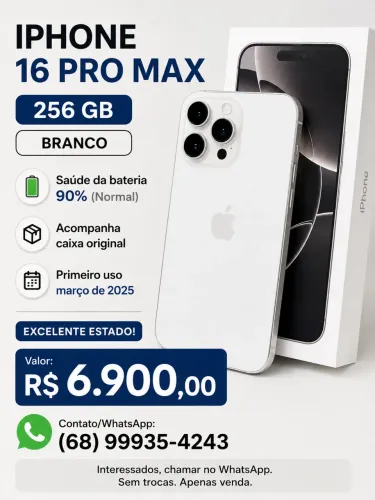 iPhone 16 Pro max 256GB
