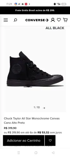 Botinha ALL star