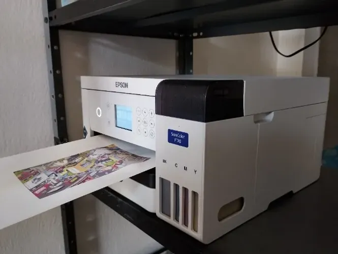 Impressora Epson Sublimática + Reset caixa de manutenção