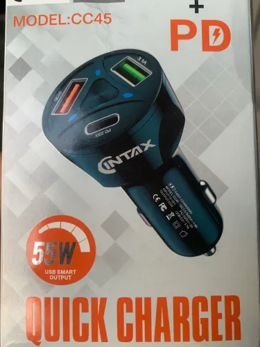Quick charger para carro 55W