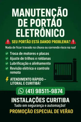 Portão eletrônico 