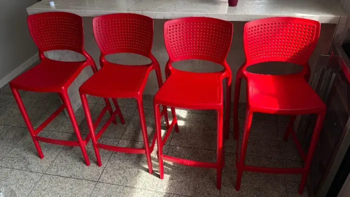 Banqueta alta Tramontina Safira