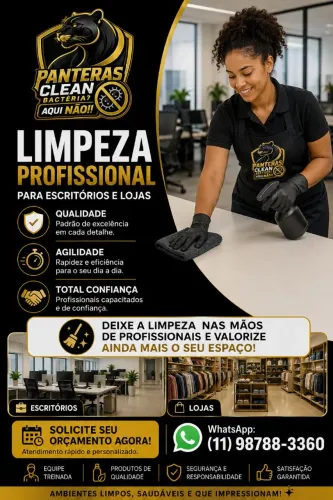  LIMPEZA  ESCRITÓRIO, LOJA, STUDIO ATENDO SAO PAULO E REGIÃO 