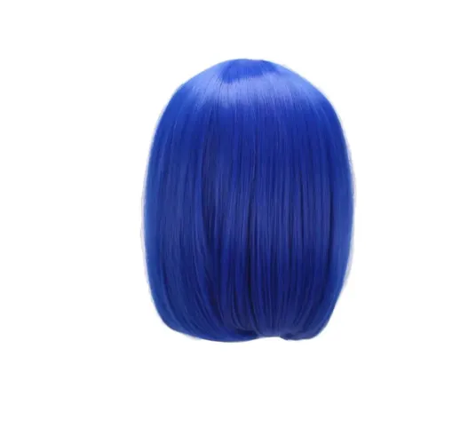 Peruca azul Coraline para festa fantasia cosplay