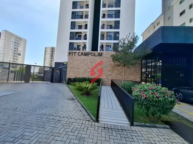 Aluga apartamento Residencial Fit Campolim 2 dormitórios com 1 suíte