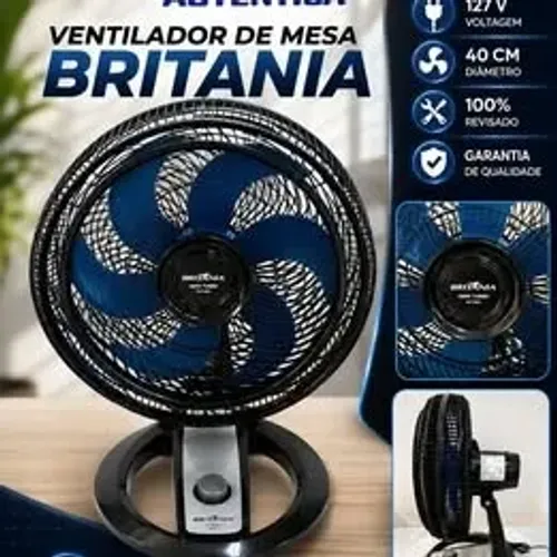VENTILADOR DE MESA BRITANIA (47V-26)