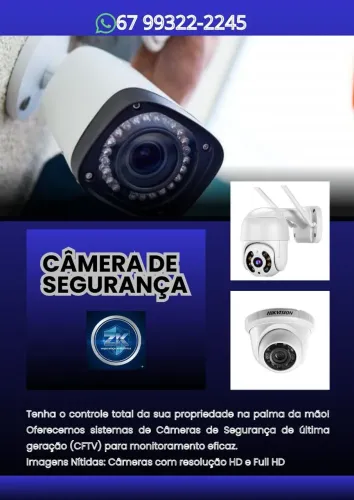 Câmera Inteligente Ultra HD: Proteção Total.