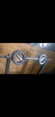 Barra giroscópica com suporte