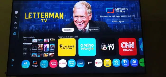 Vendo linda tv 55 polegadas sansung