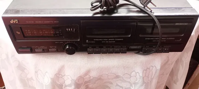Tape deck JVC Td-w118 -não liga