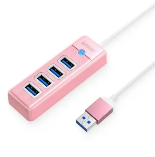 Adaptador USB - Hub USB 3.0 4 portas (NOVO)