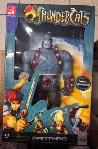 Boneco Panthro Thundercats Bandeirante - Articulado (Na Caixa)
