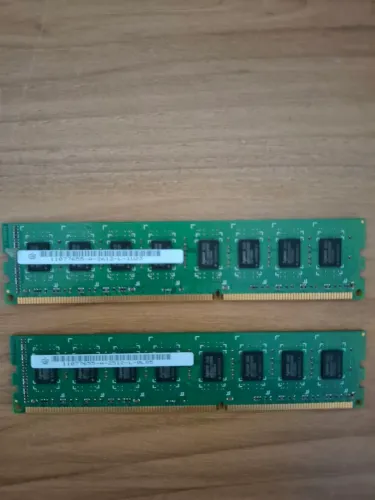 MEMÓRIAS RAM DDR3 4GB(2X2GB) 1333MHZ