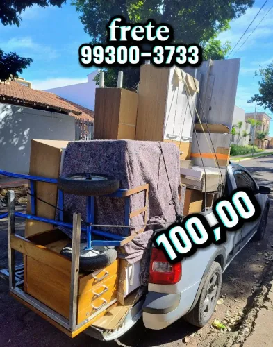 FRETE DISPONÍVEL EM TODA CAMPO GRANDE! AQUI VC NÃO PERDE SEU TEMPO!