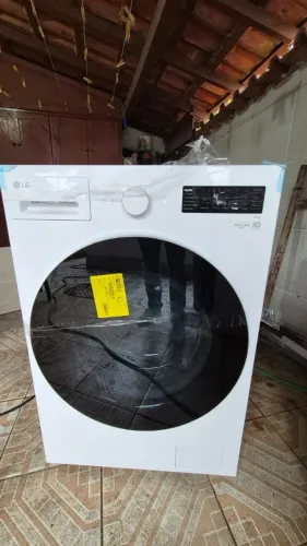 Lava e Seca LG Smart 16kg 127V Branca Inteligência Artificial AI DD Branco