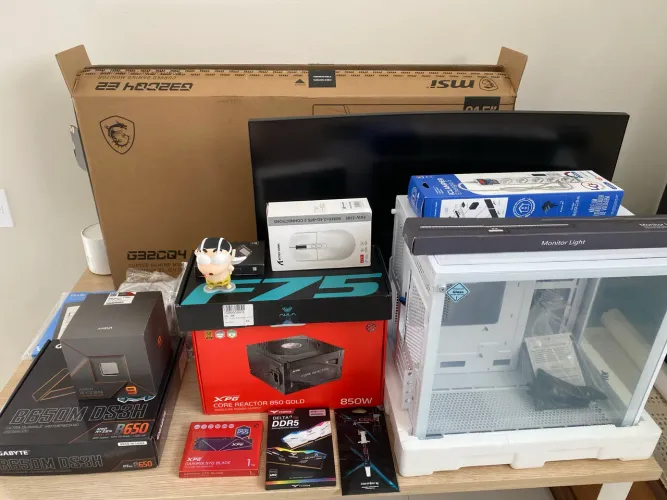 PC Gamer Hi end RX9070 Ryzen 9 7900 DDR5 32gb SSD M2