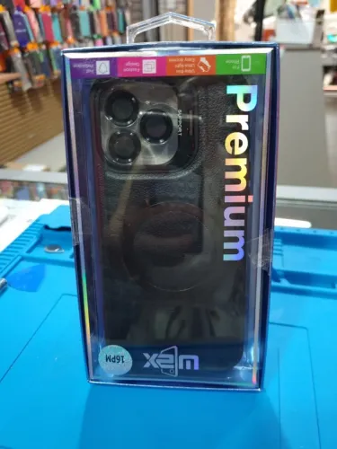 Capa celular iphone 16 pro max preta texturizada