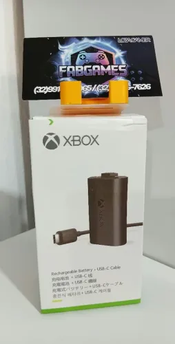 Bateria para Controle de Xbox one original da Microsoft. Nova. Aqui na LOJA FABGAMES