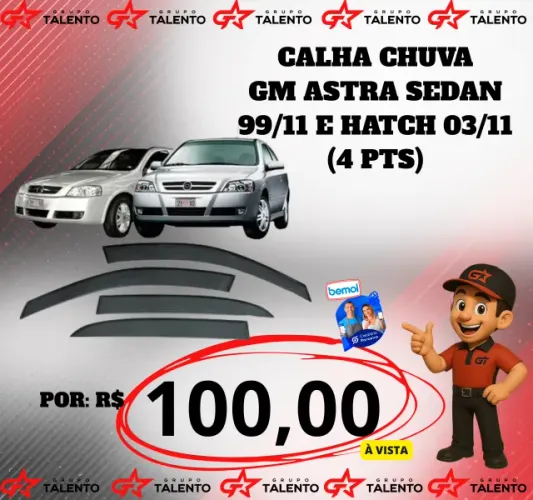 CALHA CHUVA ASTRA SEDANEHATCH(4PORTAS)