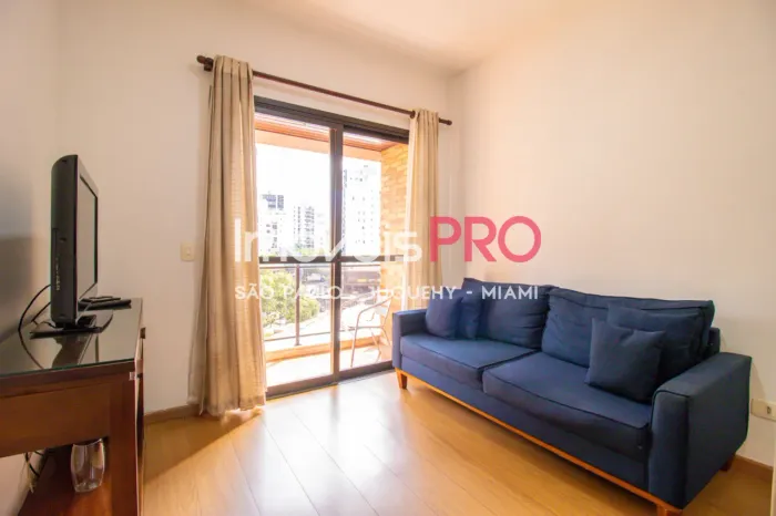 Apartamento moderno na Vila Nova Conceição ? 42m² com varanda e serviços exclusivos
