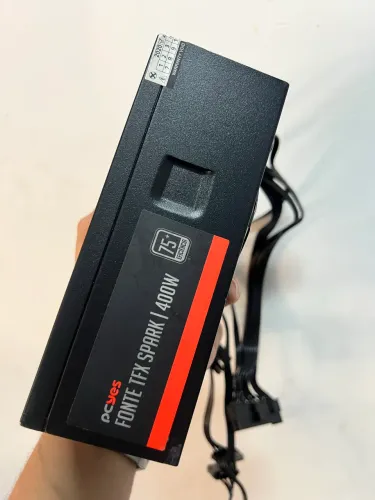 fonte de alimentação PCYes TFX Spark 400W (modelo TFXKP400TB