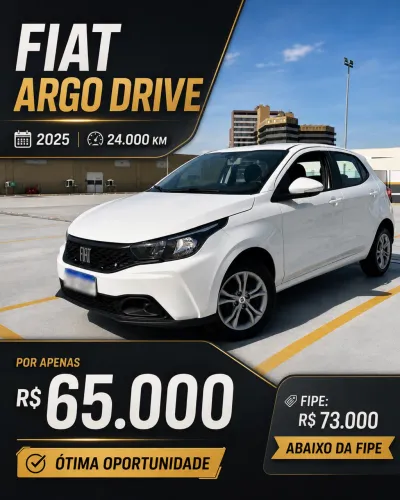 Fiat Argo Drive 1.0 6V Flex 2025