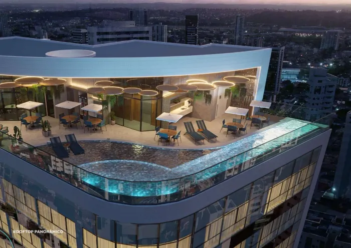2 Quartos em Boa Viagem | Rooftop Panorâmico + Alta Rentabilidade Pronto para Usar