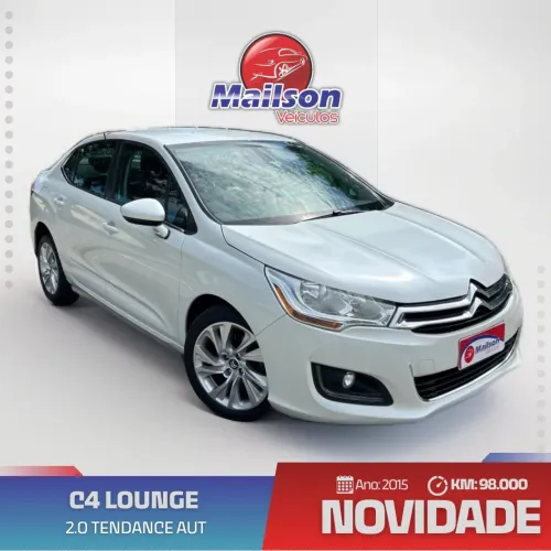 Citroen C4 Tendance 2.0 Flex 16V 5P Aut. 2015