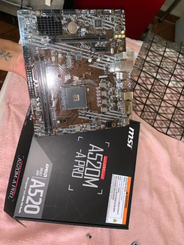 Placa mãe msi A520-A pro