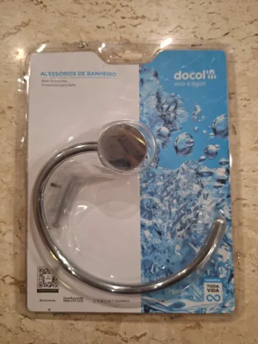 Porta Toalha Docol Argola