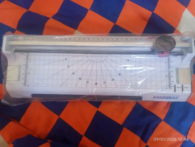 Plastificadora Laminadora Refiladora MAZZILLI Papelaria A4 A5 e A6 3×1