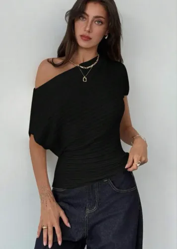 blusa nova assimétrica