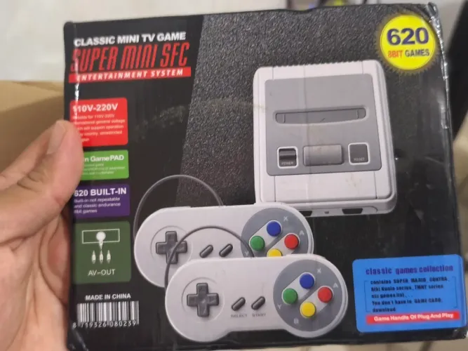 Mini Super Mini SFC funcionando perfeitamente